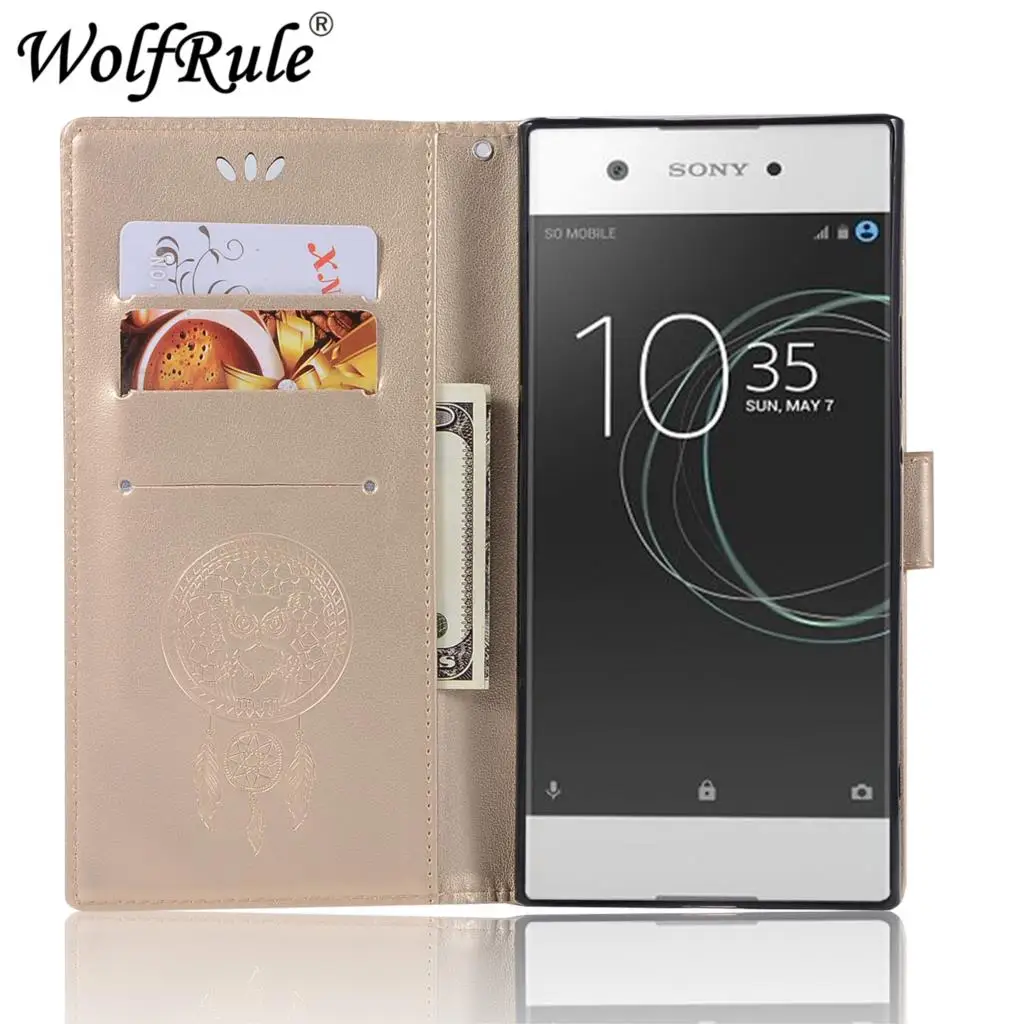 Флип-чехол для Sony Xperia L1 кожаный чехол сумка телефона чехол-кошелек G3311 G3312 G3313 |