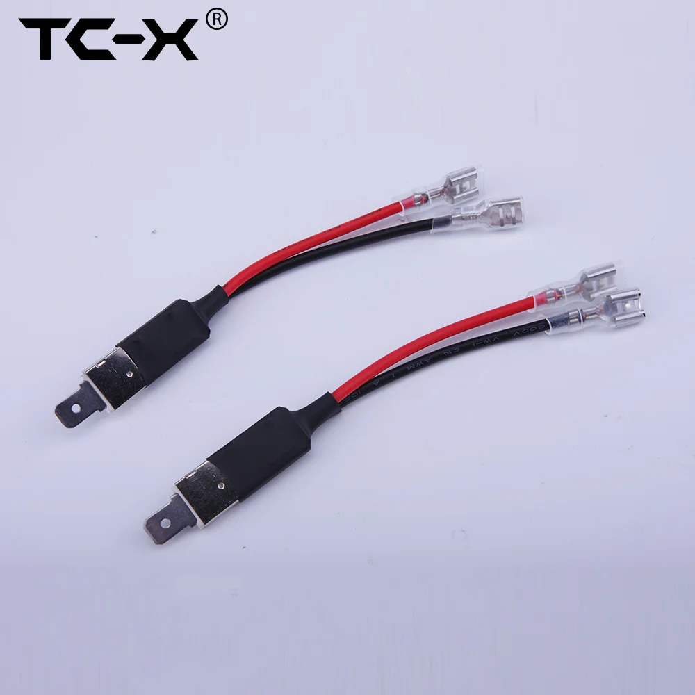 TC X 1 пара / 2 шт. держатель для led лампы h1 соединение проводов в авто диодные line bulb lamp