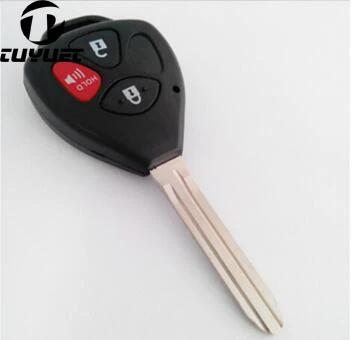 Чехол для дистанционного ключа с 3 кнопками Toyota Camry Reiz RAV4|shell toyota|shell keyshell case fob |