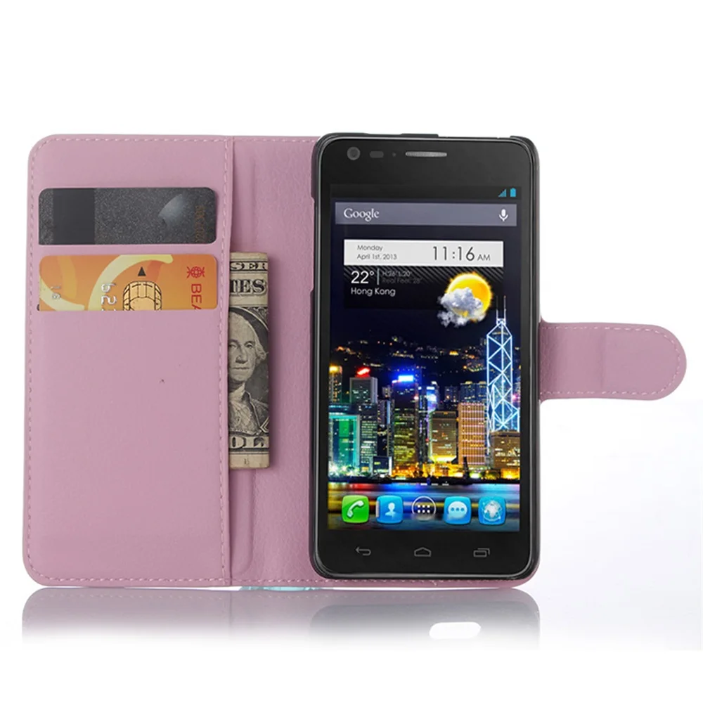 Cyboris для Alcatel One Touch Idol Ultra OT 6033 6033X TCL S850 чехол Флип кейс кобура искусственная кожа с
