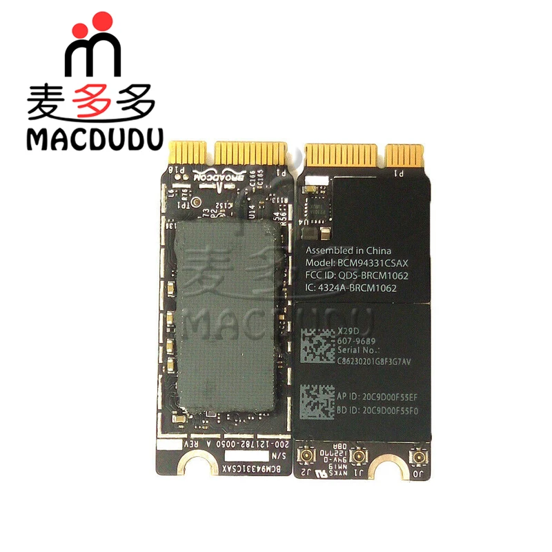 Сетчатая Bluetooth-карта Broadcom BCM94331CSAX 15 дюймов Wi-Fi для Macbook Pro | Компьютеры и офис