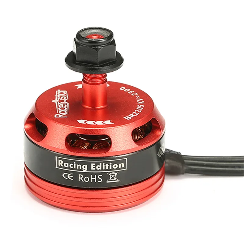 Racerstar Racing Edition 2205 BR2205 2300KV 2-4S бесщеточный двигатель CW/CCW для QAV250 ZMR250 260 280 RC модели