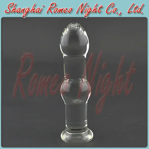 RomeoNight High Borosilicate Crystal Glass Sex Toys Butt Plug &amp Anal Products |
