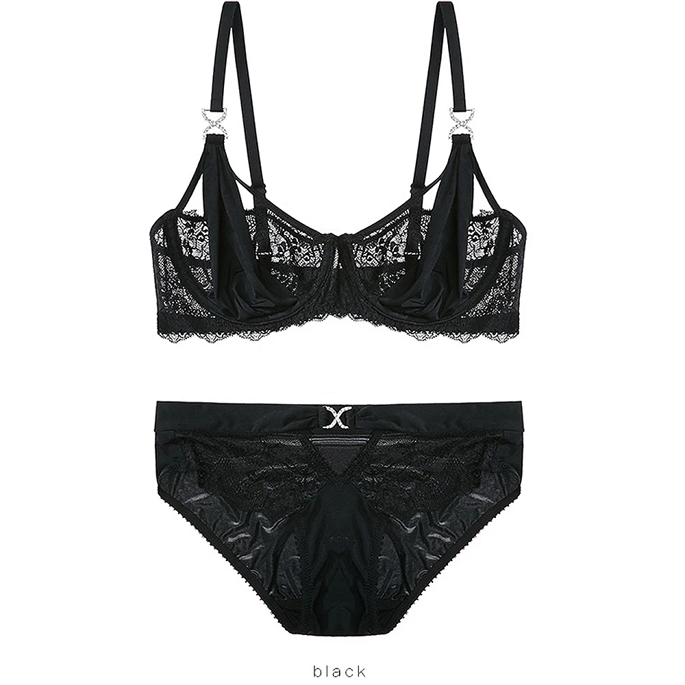 Повседневные женские сексуальные наборы бюстгальтер + трусы без подкладки