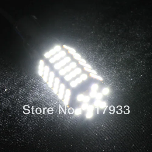 4 шт./лот 1156 120 светодиодный автомобиль 3528 SMD BAY15S чистый белый AC/DC 12 V стоп поворот