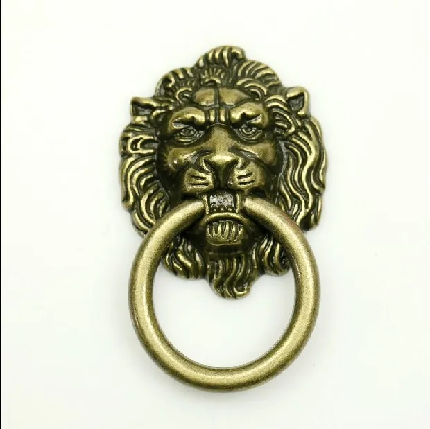 

Free Shippping lion head drawer pulls, Cabinet knob And Drawer Pull(Sizes:67mm * 40mm)