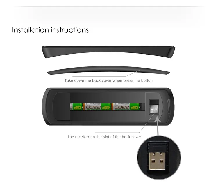 Measy RC11 2,4 ГГц беспроводной FLY Air mouse игровая клавиатура гироскоп ручной пульт дистанционного управления для Android Smart tv BOX