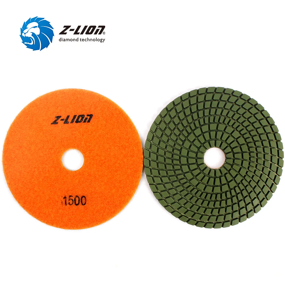 Z LION 5 шт. полировальные диски диаметром дюймов 125 мм|125mm polishing pad|polishing paddiamond floor |