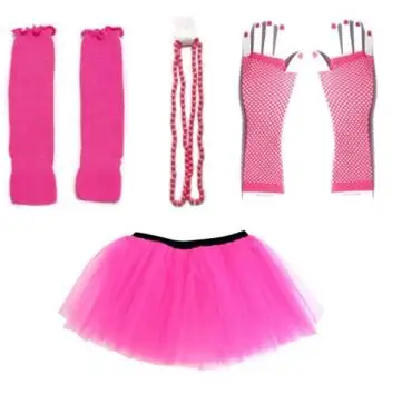 Модная неоновая пачка для женщин 1980s юбка-пачка на праздник танцевальная одежда нарядный костюм от AliExpress WW