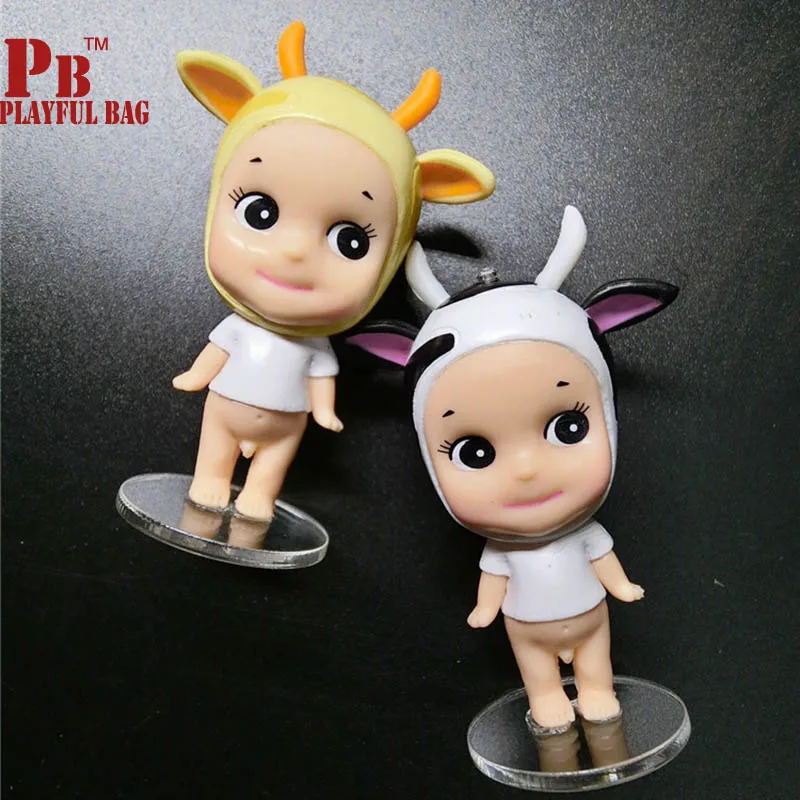 Pb игривый сумка 2018 новые банные халаты в виде животных для маленьких Ангел Кукла