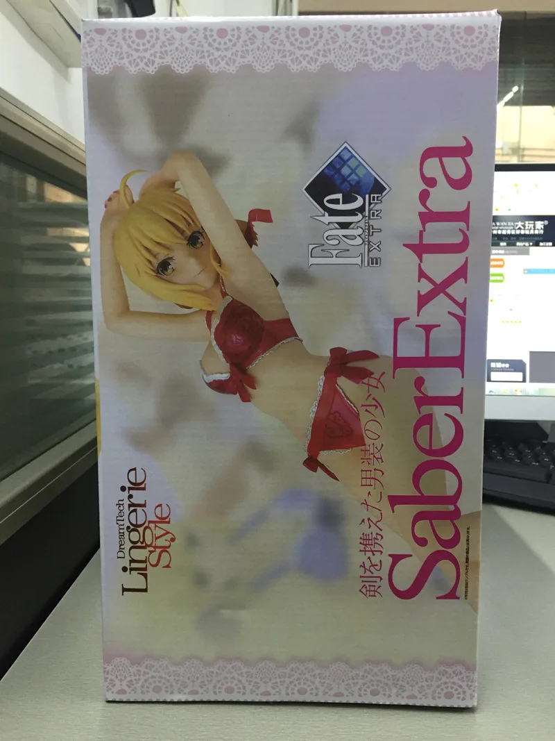4 шт./компл. Fate/stay Night Fate zero Saber Lily Экстра купальник фигурку ПВХ 18 см Коллекция аниме сексуальная девушка бикини бренд куклы