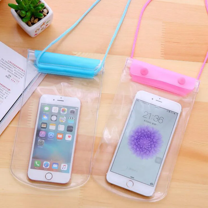 Универсальные водонепроницаемые сумки для подводного телефона iPhone 8X6 s Plus 5S SE 7 7Plus