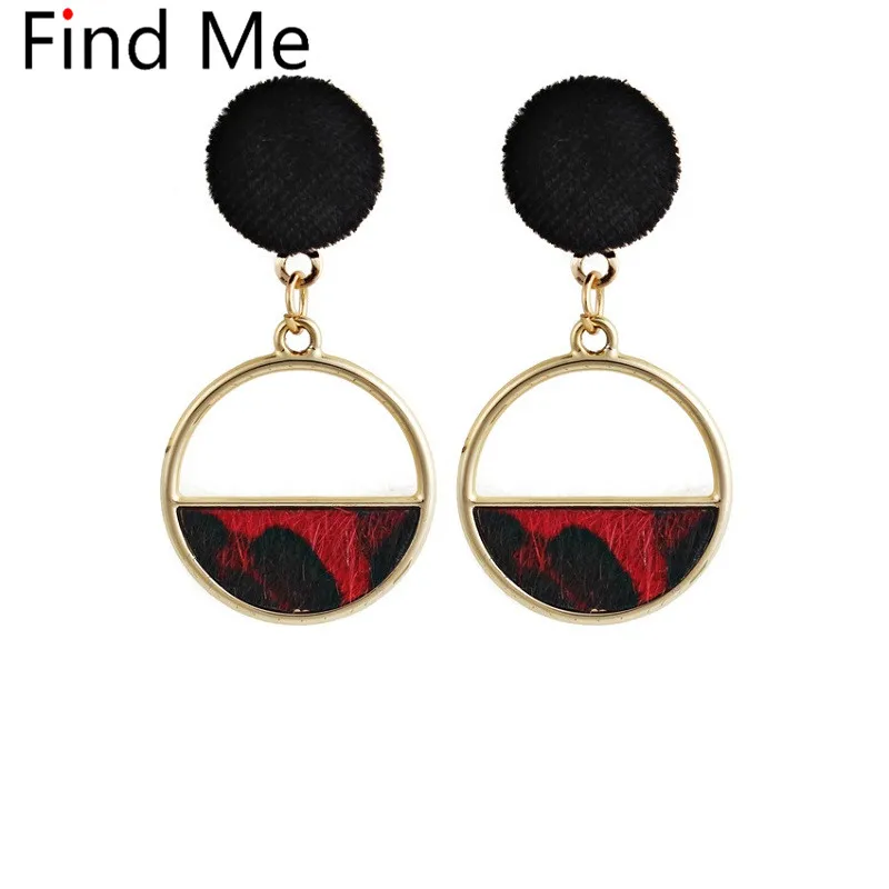 Женские Висячие серьги Find Me Винтажные висячие с объемной текстурой из акрила