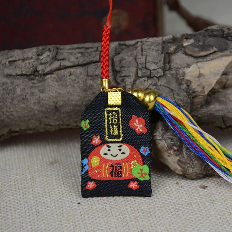 JapaneseFortune DaMo Guard Lucky украшение для телефона подвесная сумка ключей Charm llaveros|Брелоки|