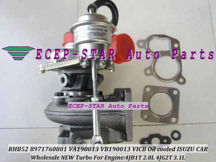 Бесплатная доставка турбокартридж CHRA Core RHB52 8971760801 8-97176-0801 VA190013 VICB с масляным