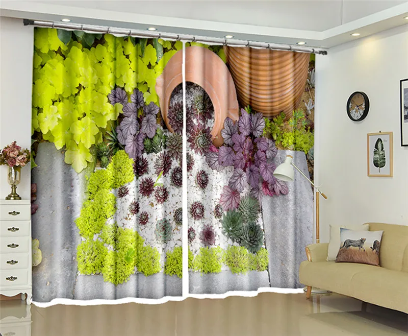 

Luxury 3D Curtains Drapes for Living Room Office Hotel Home Wall Tapestry Can be Customed