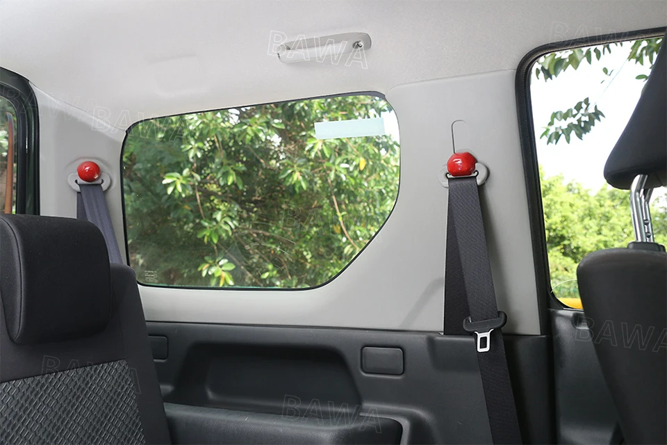 BAWA интерьерные молдинги для Suzuki Jimny- ABS ремень безопасности крышка Декоративные наклейки для Suzuki Jimny