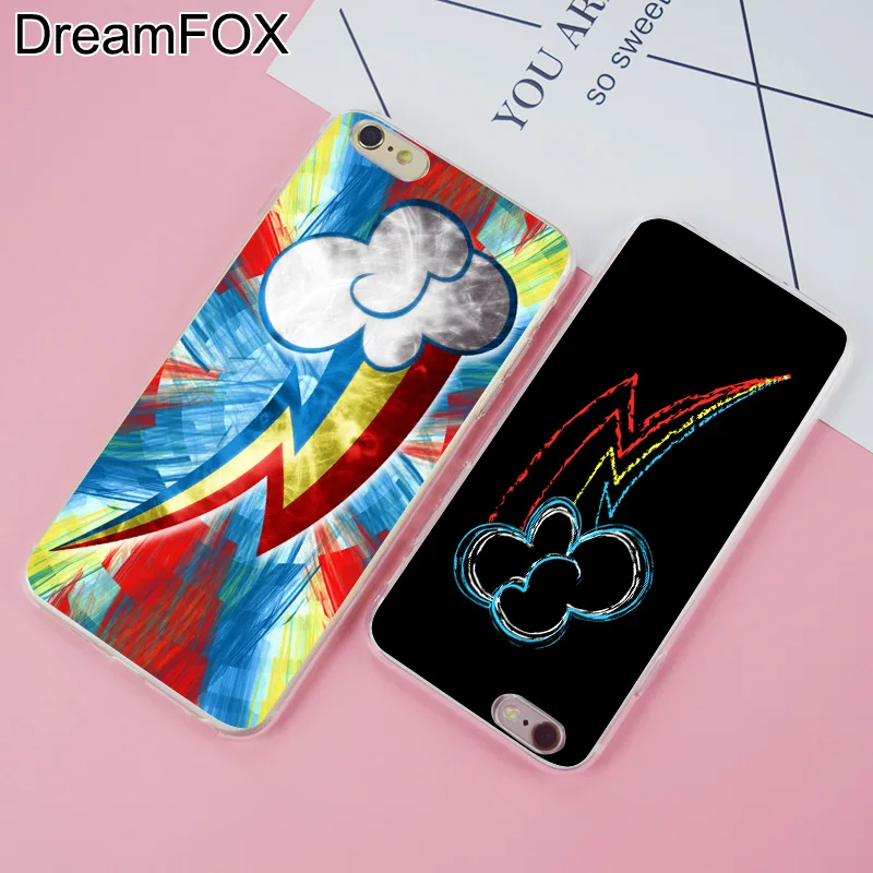 DREAMFOX K165 Rainbow dash cutie MARK Soft TPU Silicone Case Cover For Apple iPhone X XR XS Max 8 7 6 6S Plus 5 5S SE 5C 4 4S |