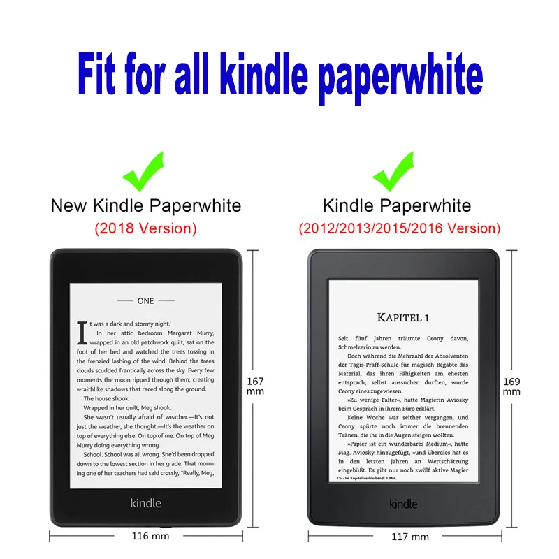 

Amazon kindle paperwhite 4 e-reader 2018 - kindle Paperwhite 1/2/3
