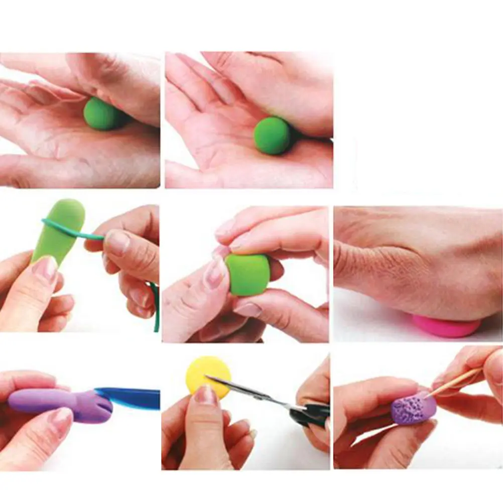 MYPANDA 12 цветов DIY ремесло мягкая полимерная глина пластилиновые блоки Fimo эффект моделирования забавные красочные Пластилин учебный игрушки