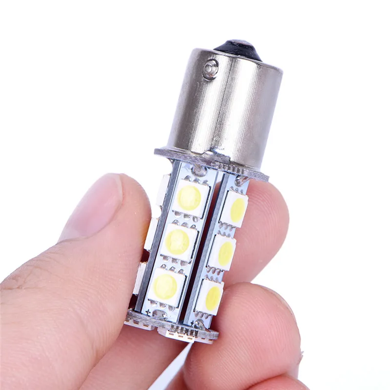 1 шт. P21W DC12V S25 BA15s 1156 5050 SMD 27 ведомых автомобильный светильник источник света авто