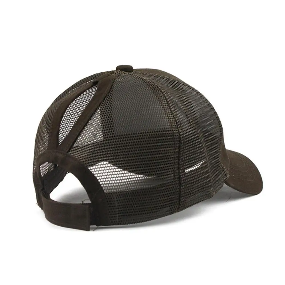 Женская летняя кепка с защитой от УФ лучей пляжная хвостиком бейсбольная