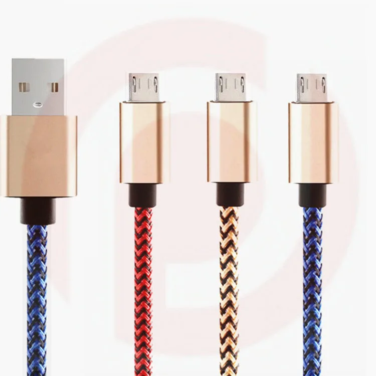 Кабель Micro usb плетеный из пеньковой веревки для передачи данных Samsung Huawei Nokia HTC Xiaomi