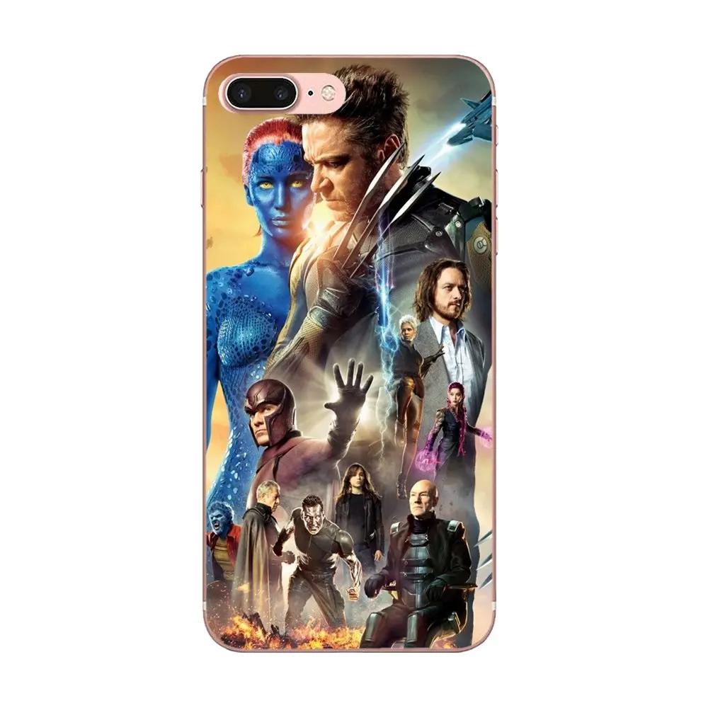 Мягкий защитный X Men Xmen Days Of Future Past для Xiaomi Note 3 4 Mi3 Mi4 Mi4C Mi4i Mi5 Mi 5S 5X 6 6X A1 Max Mix