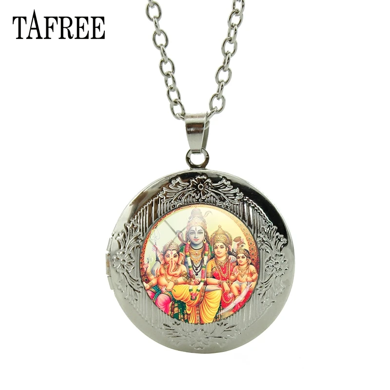 TAFREE индуийский лорд Shiva медальон ожерелье Будда слон религия Бог индийский