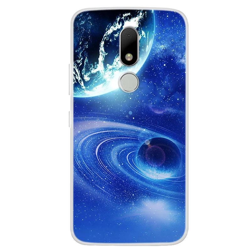 4 Чехол для телефона с изображением звездного неба s для Moto M, чехол с рисунком из мультфильма, силиконовая Мягкая задняя крышка из ТПУ для Motorola MotoM XT1662 5,5, чехлы бамперы - Цвет: 4