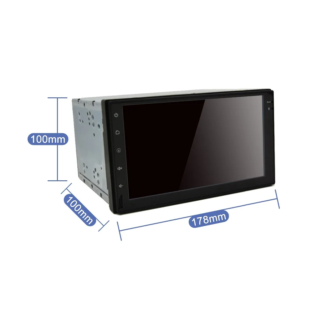 Android 8 1 автомобильный dvd плеер универсальная GPS навигация для x-trail Qashqai juke nissan 1024*600