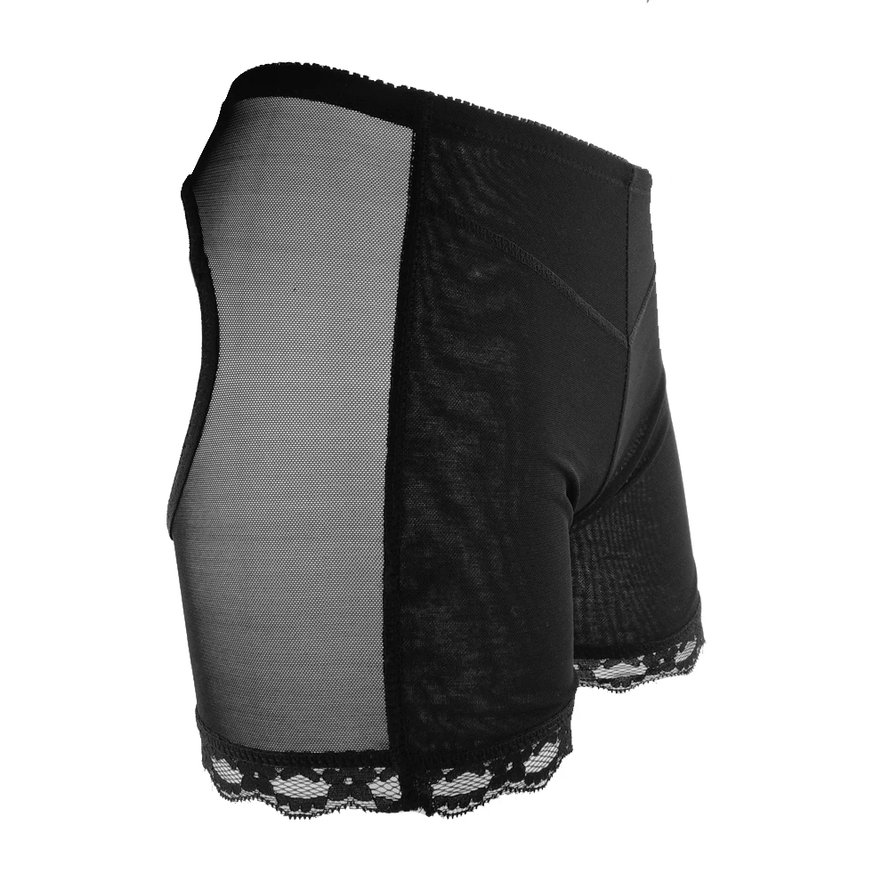 Черный Для женщин Краткое пуш-ап Body Shaper Для женщин животик Buttlifter Управление трусики Анальная пробка улучшитель талии тренер нижнее белье для S-3XL