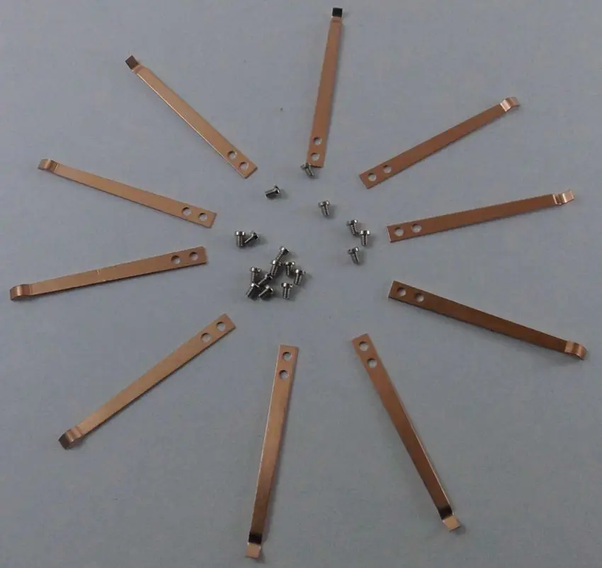 

New 20 pcs Flute leaf springs + 20 pcs screws