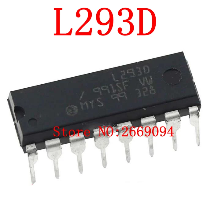 100 шт. L293D DIP16 L293 DIP новый и оригинальный IC
