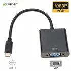 Кабель-переходник Kebidu usb-cVGA, USB 3.1, штекер-гнездо, для Macbook, 12 дюймов, Chromebook Pixel