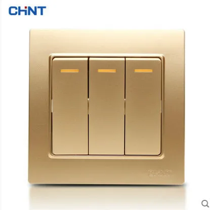 Предохранительная панель переключателя CHINT NEW7L со стальной рамой тройная три