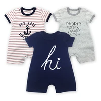 baby clothing newborn jumpsuits baby boy girl romper clothes 3 pieceslot short sleeve infant product