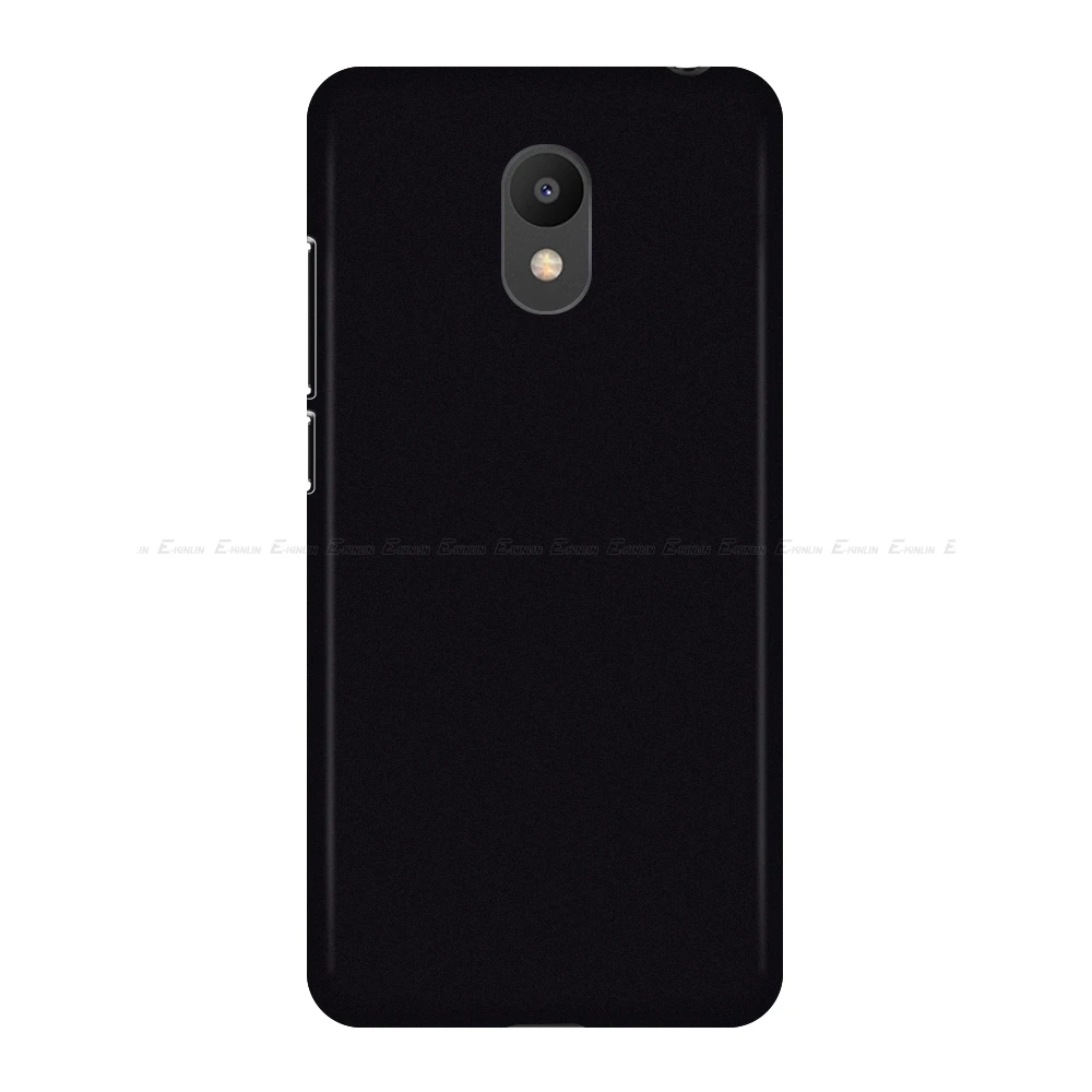 Ультратонкий матовый жесткий чехол для телефона Meizu M6 M5 M5s M5c M3s M3 Note Mini Max Пластиковая Задняя крышка из поликарбоната - Цвет: Черный