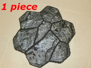 1piece Новые Полиуретановые штампы модель для бетонного цемента, полиуретановые формы, резиновые формы декоративная текстура стены и пола - Цвет: 1piece
