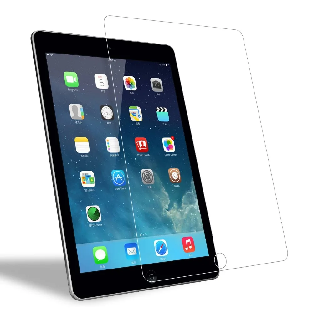 Закаленное стекло 9H для защиты экрана IPAD 2 3 4 air 10 9 PRO 7 pro 11 5 2020 в розницу 100