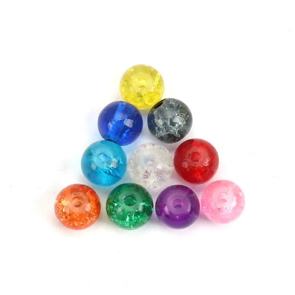 DoreenBeads 200 шт случайно смешанные хрустальные Круглые бусины 6 мм Диаметр. Результаты(B04930). Смешанные случайным образом(B04930), yiwu