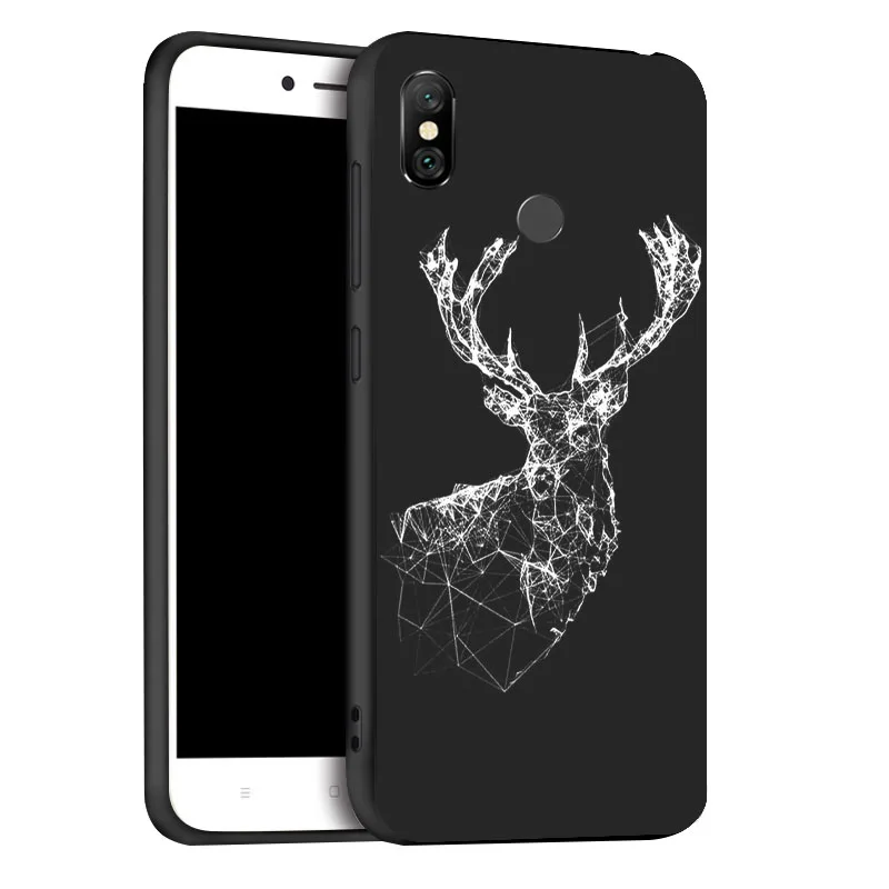 

3D Painted Matte Case For Xiaomi Redmi Note 9 8 Pro 9S 8T Cases Redmi 9 Soft Black Cover On the For Xiaomi Mi Note 10 Lite Cases