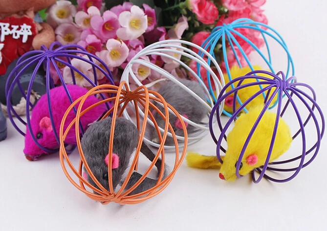 1 пк домашнее животное Cat прекрасный котенок подарок смешно играть игрушки мышь