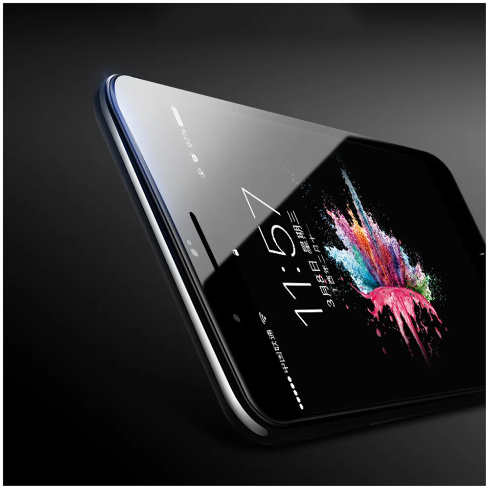 WK 10 шт./лот 10D изогнутые закаленное стекло экран протектор для iPhone 6 6S 7 8 Plus X XR XS Max huawei Xiaomi Vivo Oppo