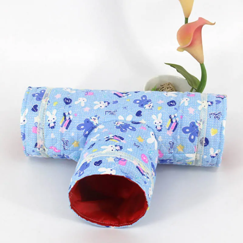 Хомяк Игрушка продукция для домашних животных маленький туннель 3 Way Pet Tubes