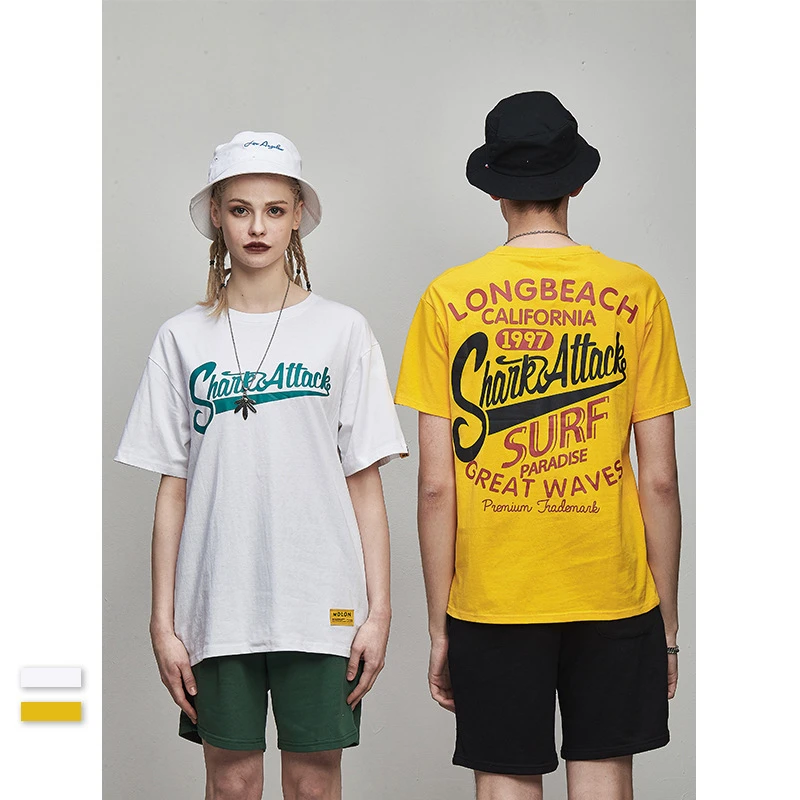 Футболки с принтом для мужчин и женщин летние парные футболки хлопковые топы