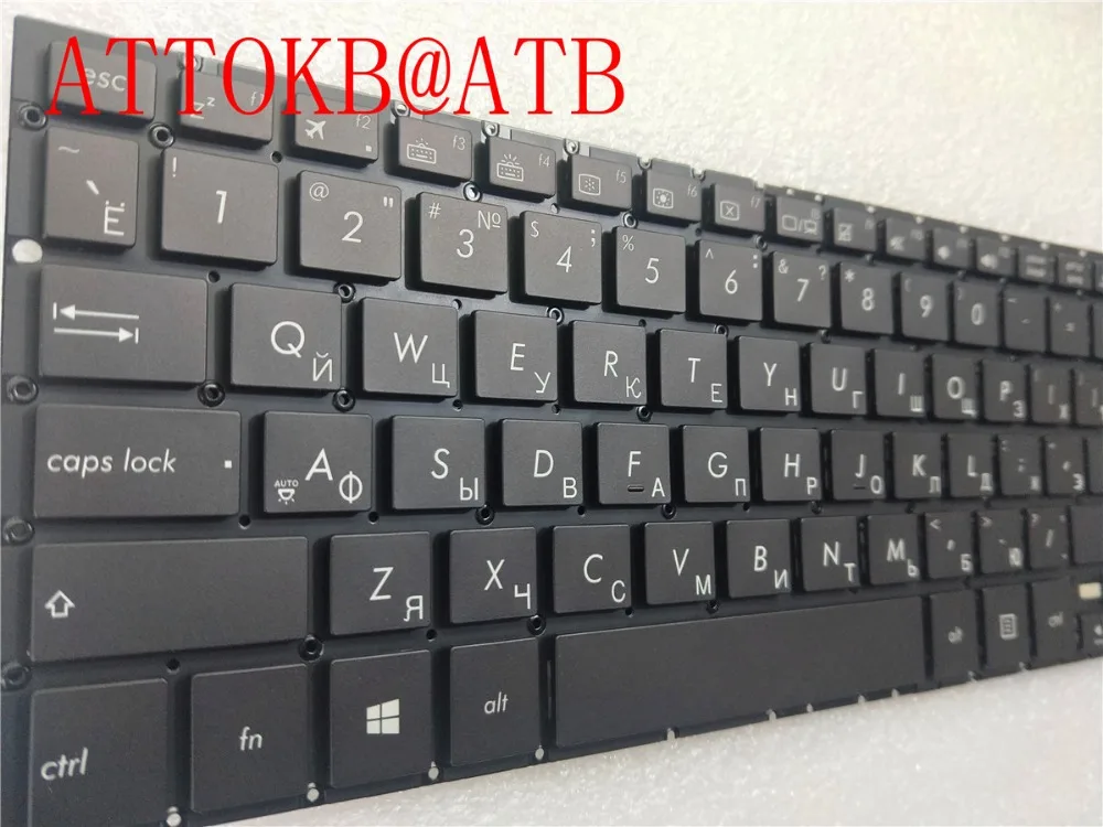 Новая русская клавиатура для ноутбука Asus UX330U ux330u UX330UA английская с