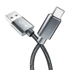 Металлический Плетеный USB кабель типа C для быстрой зарядки USB C кабель для Samsung Galaxy S8 Note 8 OnePlus 2 для Xiaomi 4C Type-C шнур