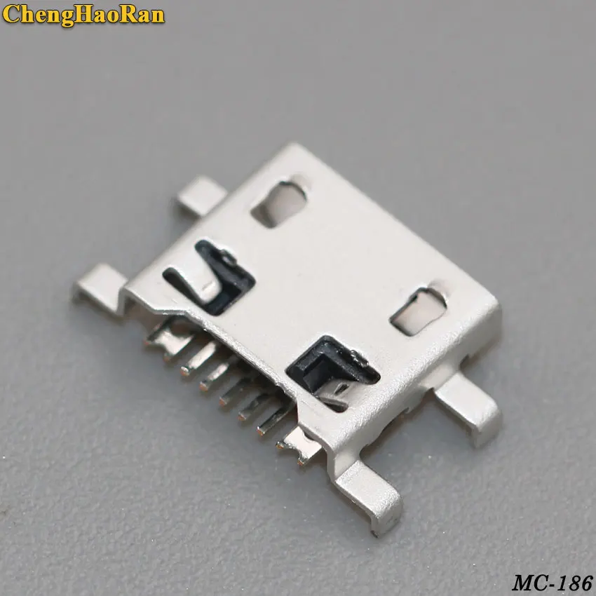 ChengHaoRan 50 шт потребительских упаковок для микро мини-usb зарядное устройство зарядный разъем для подключения док-станция зарядного устройства с портом jack Разъем 7 булавки для LG Series III 3 L80 D380 D385