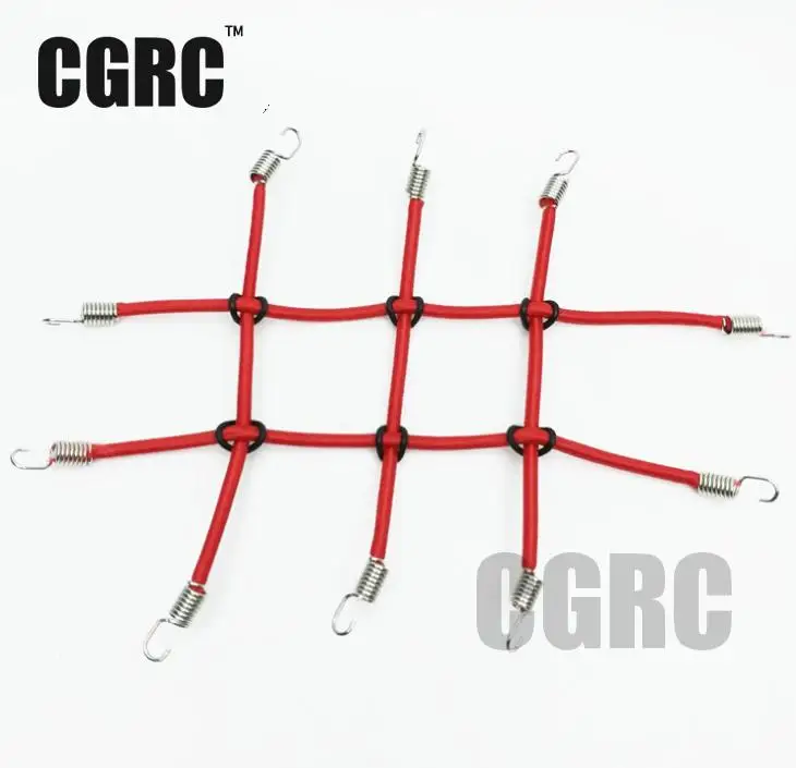 

1:10 RC Rock Crawler Mini Elastic Luggage Net for Axial SCX10 90046 90047 Tamiya CC01 RC4WD D90 D110 RC Car Accessories
